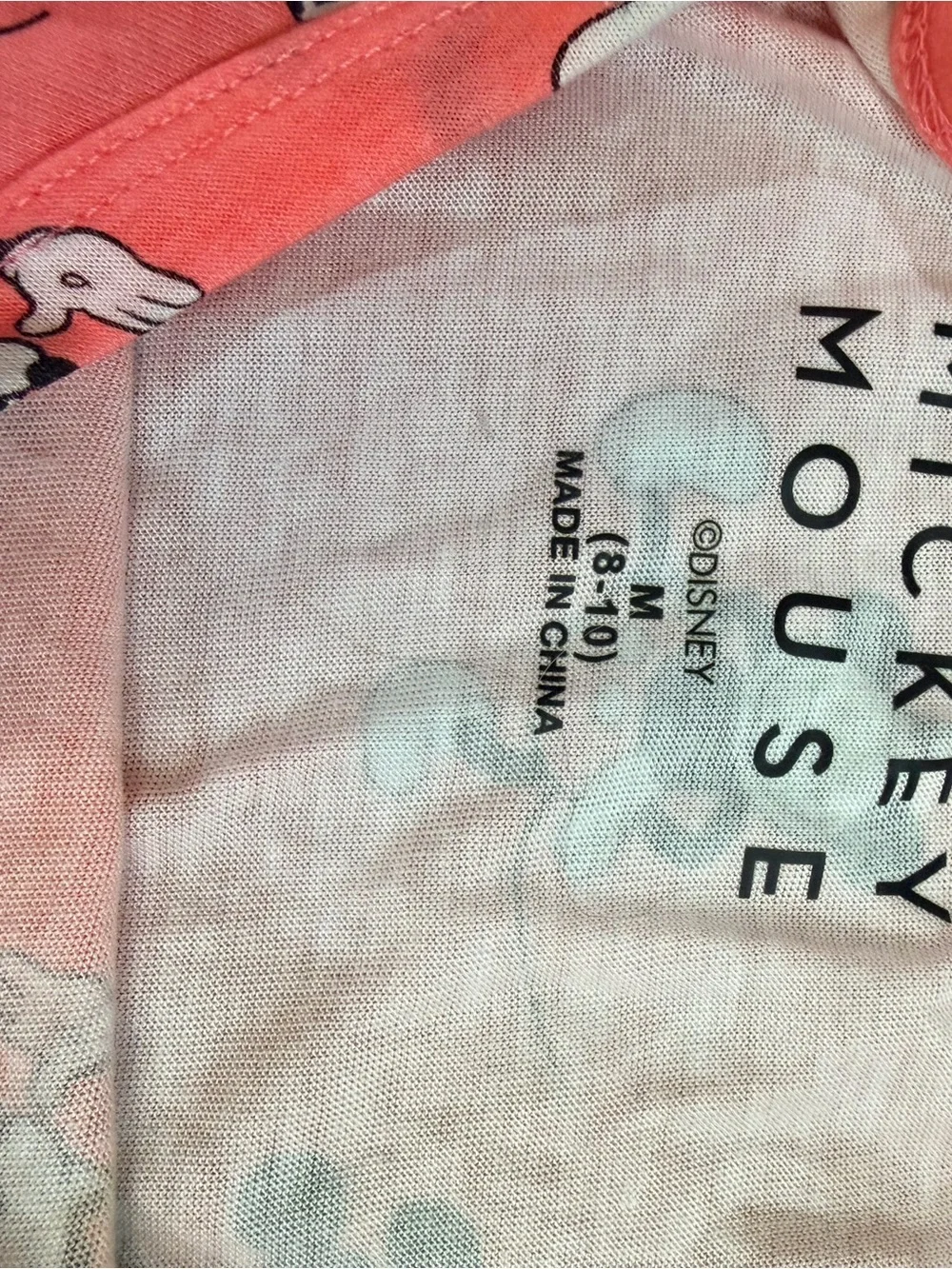 NWOT Disney Mickey Minnie Mouse Pajama Short Set M - Picture 4 of 8
